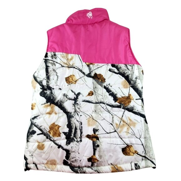 Legendary Whitetails Women's Vest Warm Pink Quilted Size Medium JH1265 - Picture 2 of 8